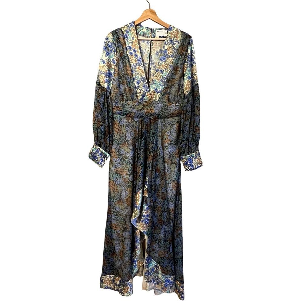 Asos Womens Ditsy Floral Fairy Maxi Dress Size 12 Boho Hippie Festival Cottage